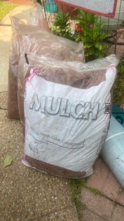 Mulch.  $3 each
