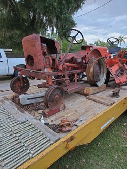 Economy  Jim  Dandy model. 30" mower deck  24" rear wheels