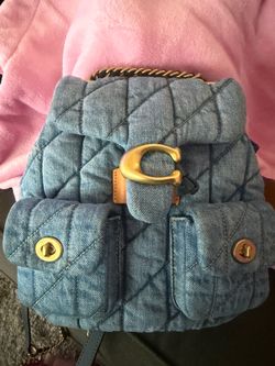 Coach Quilted Tabby Small Backpack