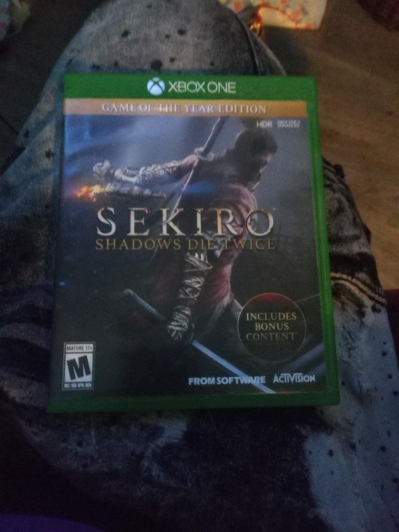 Sekiro Shadows Die Twice Game Of The Year Edition