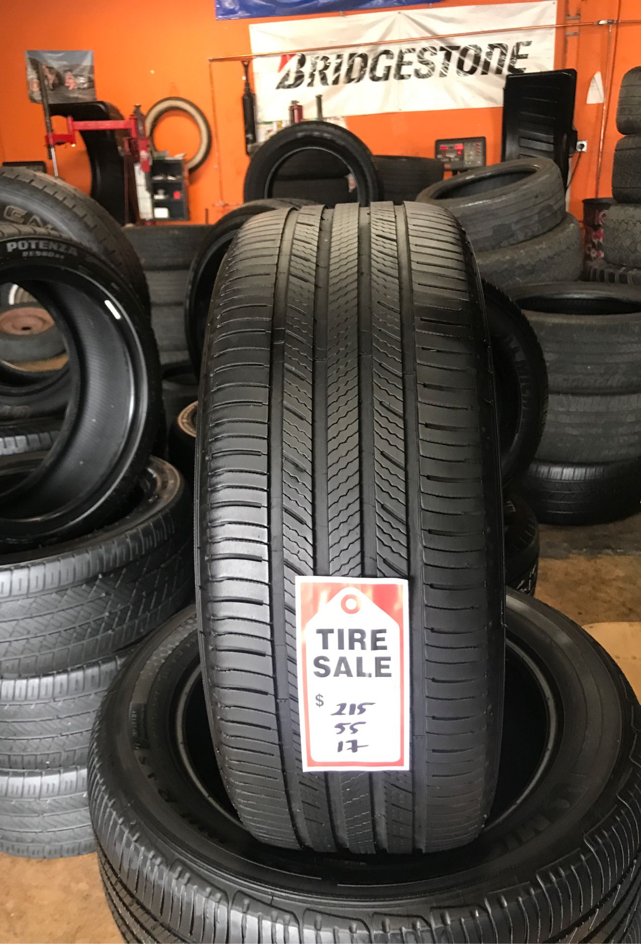 215/55/17 MICHELIN PREMIER $170.00