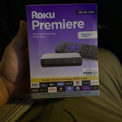 Roku Premiere | 4K/HDR Streaming Media Player Wi-F