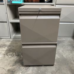 Teknion 2 Drawer Vertical File Cabinet 