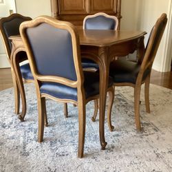 Vintage Drexel Card Table With Chairs