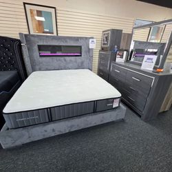 Bed frames and mattresses