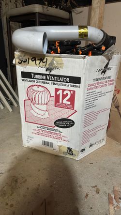 12 inch turbine ventilator
