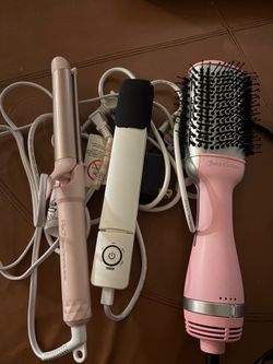 Straighteners and curler all for $50