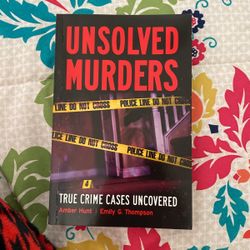 Unsolved Murders Book