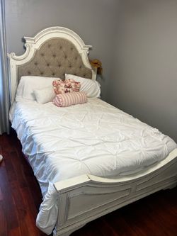 Queen Size Bed headboard + frame