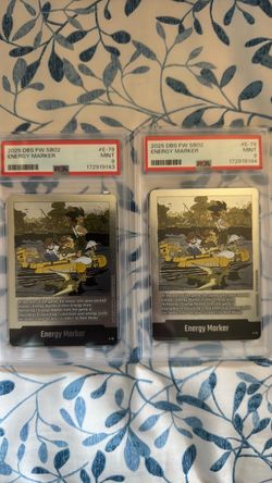 PSA 9 Mint Energy Marker #E-79 DBS FW SB02 x2