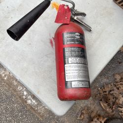 Vintage Fire Extinguisher 