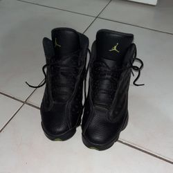 Jordan 13 Retro Black and Green 