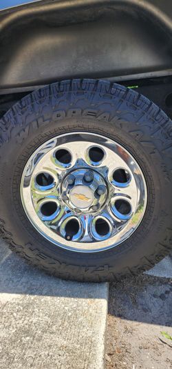 Chevrolet silverado rims and tires
