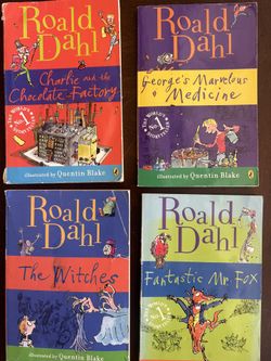 Roald Dahl Charlie’s And Chocolate factory fantastic Mr Fox and Two More Total 4 Books