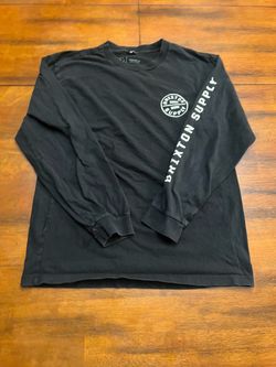 Brixton Supply Black Long Sleeve Shirt