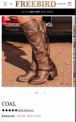 Freebird by Steve Coal grey boots
