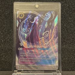 Disney Lorcana ( Elsa Into The Unknown) Enchanted 