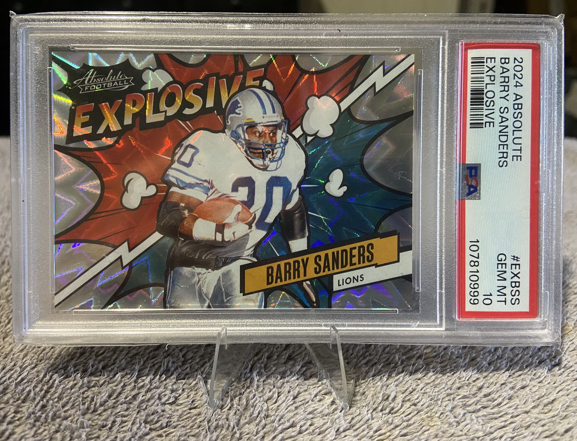 Barry Sander Explosive PSA10 $475