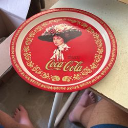 Coco-Cola Round Serving Tray