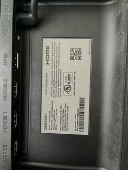 Samsung 34” ultrawide monitor