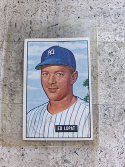 50's Baseball Card