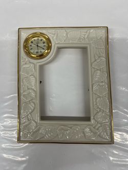 Lenox frame and clock (no backing)
