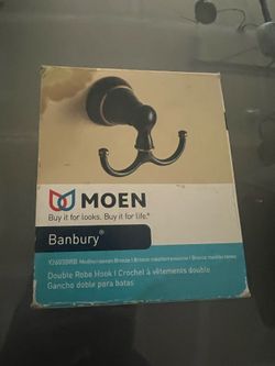 Moen Banburry collection robe double hook