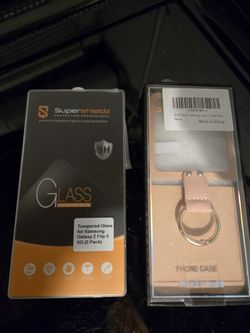 New Case & Screen Prtctr Samsung Galaxy Z Flips