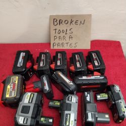 Broken Batteryes FOR PARTS PARA PARTES $280 All