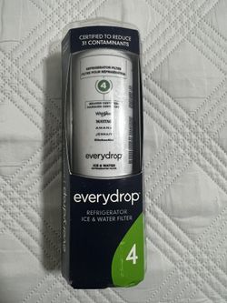 Everydrop by Whirlpool Ice and Water Refrigerator Filter 4, EDR4RXD1, Single-Pack