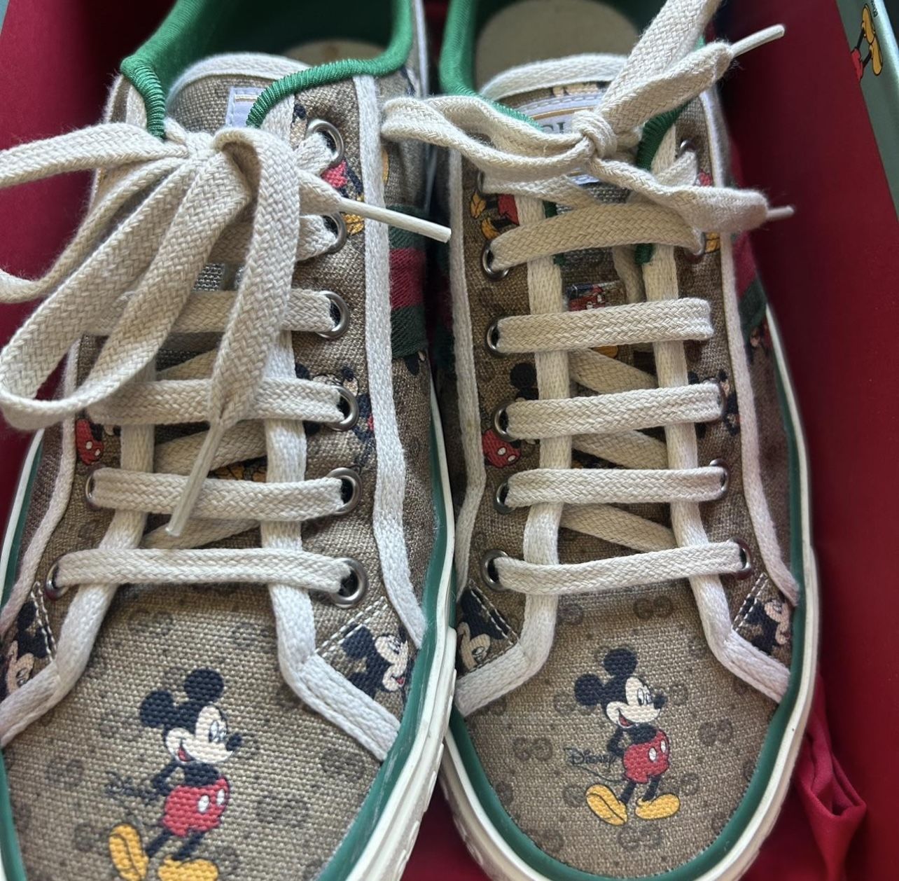 Gucci Mickey Mouse Sneakers