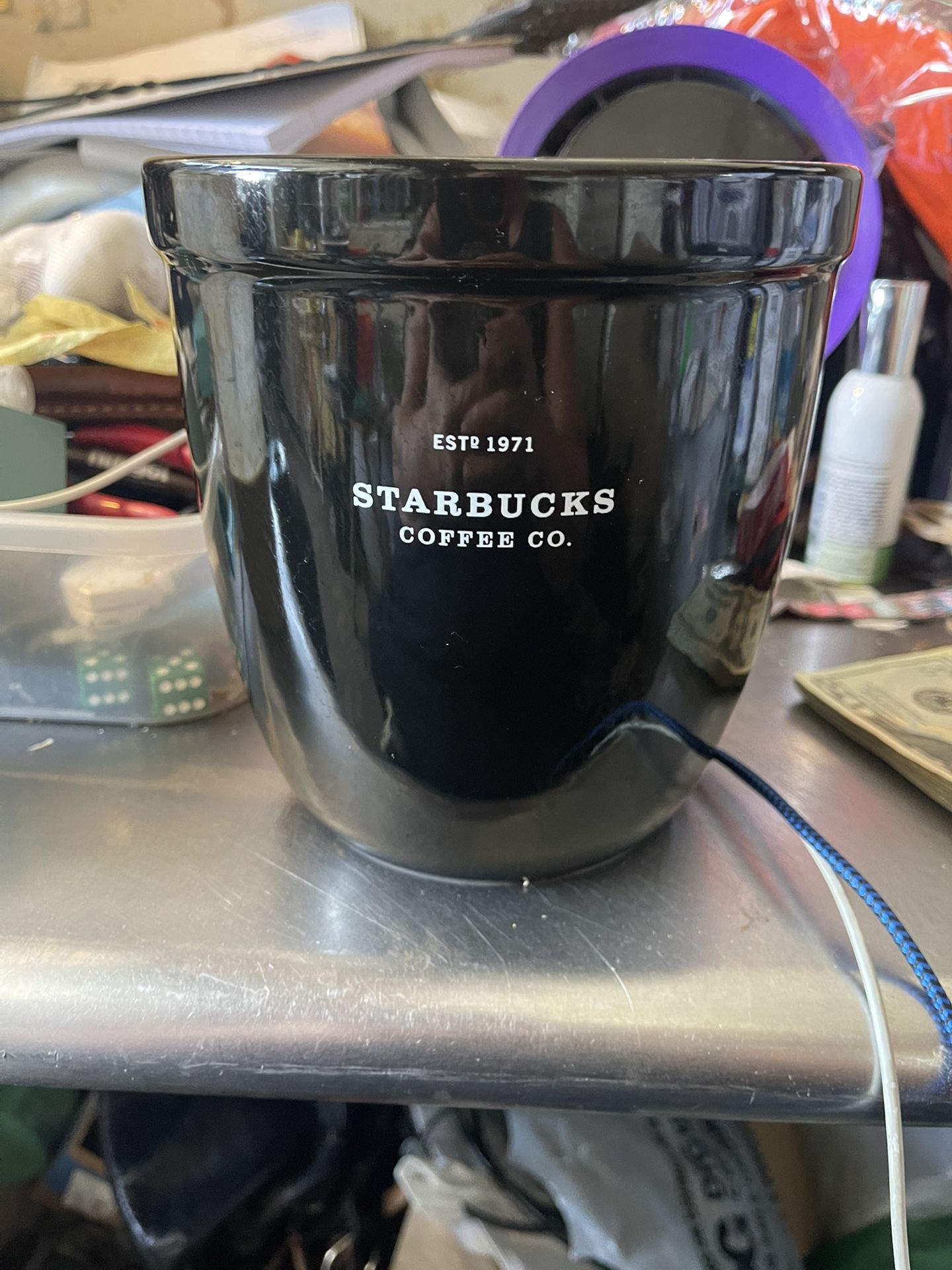 Vintage Starbucks Coffee Jar