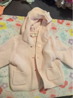 Pink Baby Gap Sweater