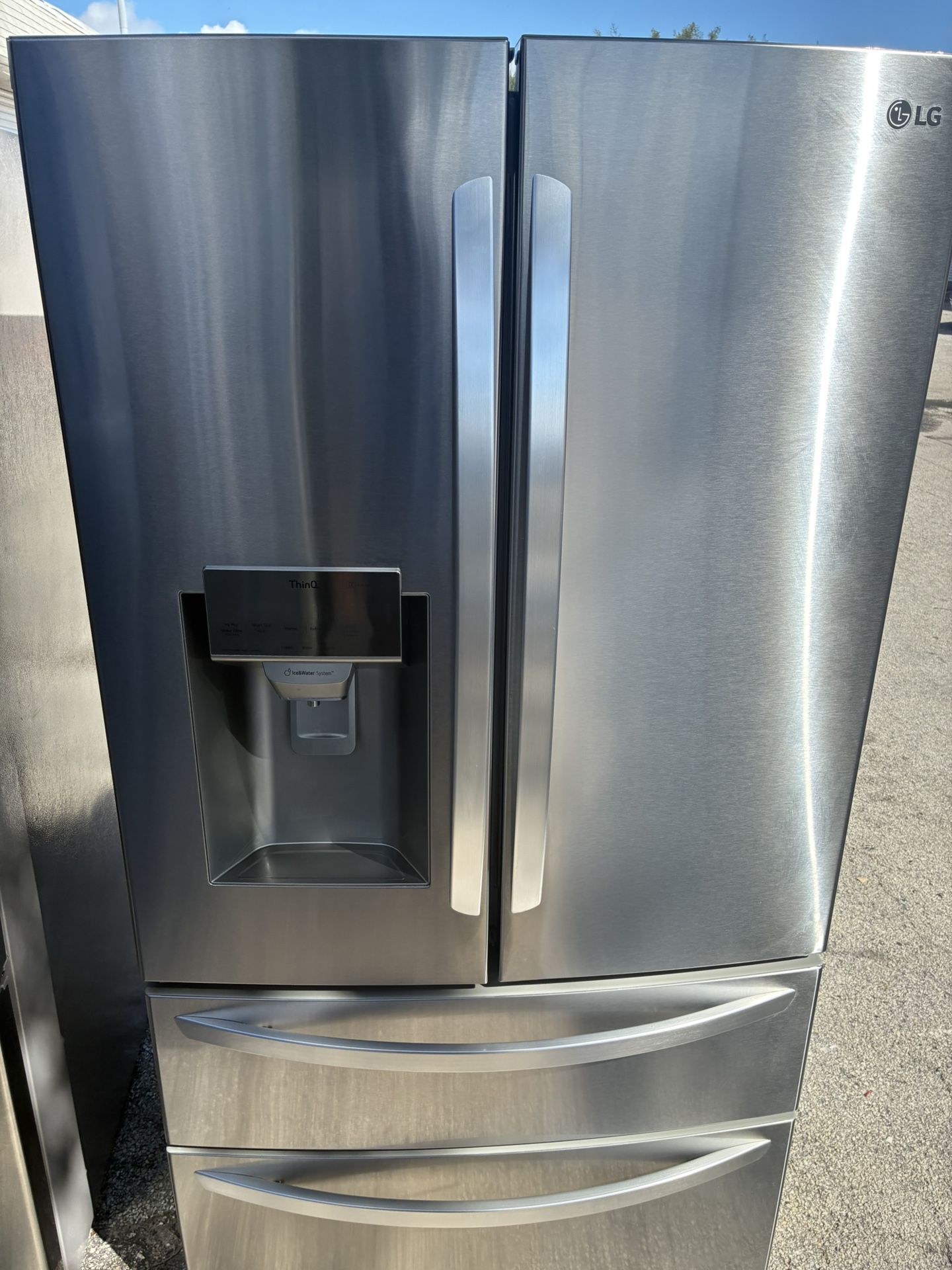 REFRIGERATOR LG 4 Doors Stainless Steel
