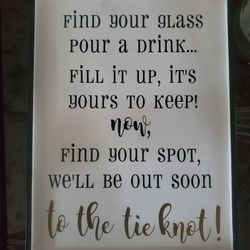 Wedding Signs