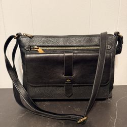Fossil black Crossbody Handbags