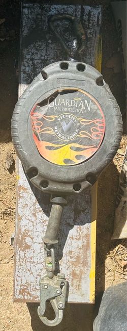 Guardian Fall Protection Velocity Retractable Lifeline 50’ yoyo