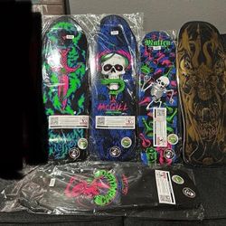 Powell Peralta Santa Cruz Skateboards Decks 