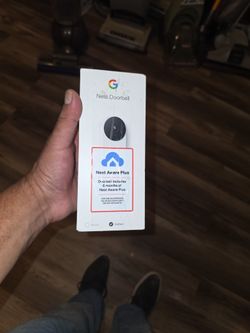 Google Nest Doorbell (Wired, 2nd Gen) - Wired Video Doorbell Camera - Doorbell Security Camera - Snow