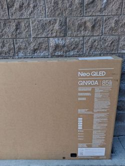 Free 85inch TV Box with Foam protector inside New