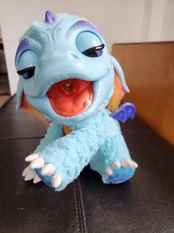 Fur Real Blue Dragon