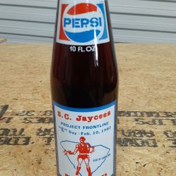 South Carolina Jaycees Collector Pepsi Bottle