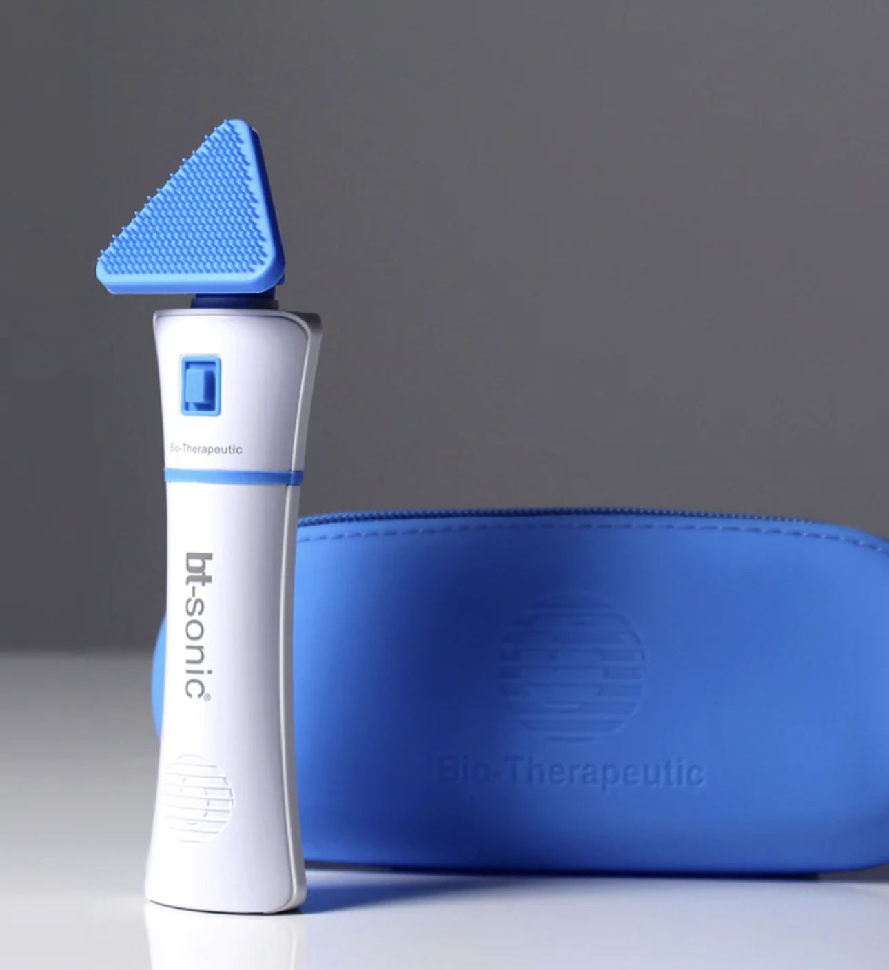 bt-Sonic Facial Cleansing Brush, Microsonic Handheld Silicone Face Cleanser