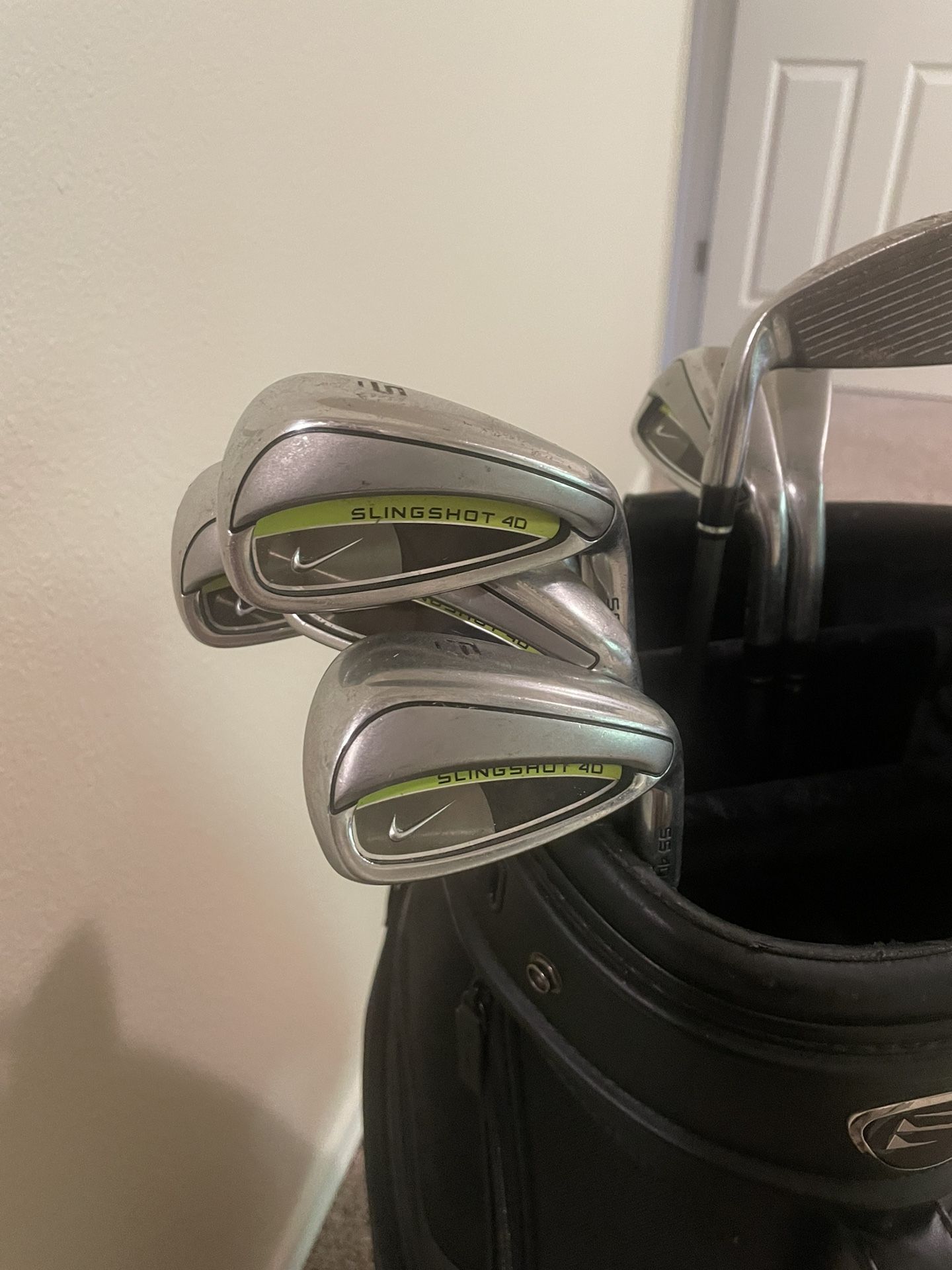 Nike Slingshot Irons And Bag