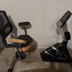 Recumbent exercise bike