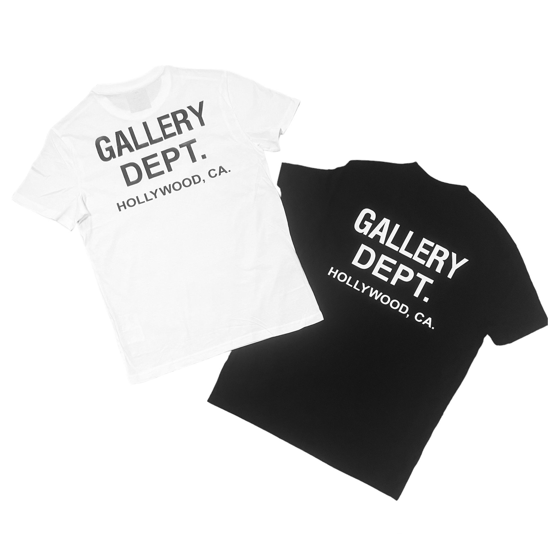 Gallery Dept Black And White T-shirt