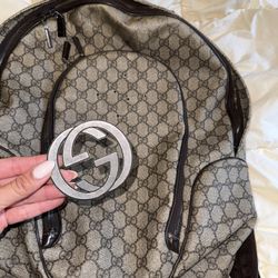 Gucci Backpack & Belt Together 