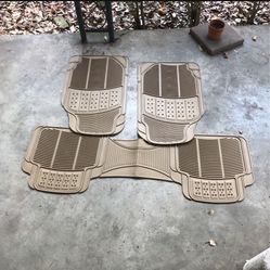 Rubber car mats