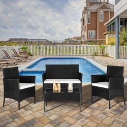NEW in box 4Pc Patio Set (fit to car)