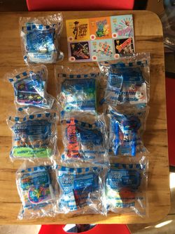 Toy Story 4 McDonald’s Happy Meal-complete set of 10 with stickers